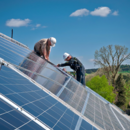 Intégration esthétique des panneaux photovoltaïques dans les bâtiments commerciaux Lunel